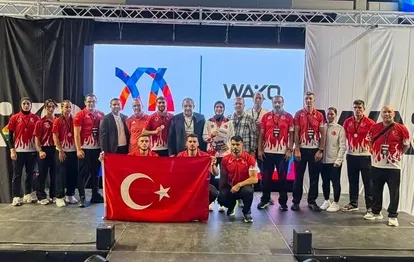 Kick Boks Milli Takımı, Akdeniz Oyunları'ndaki gösteri turnuvasını 10 madalyayla tamamladı